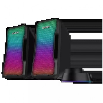Колонки SVEN 435 черный 10 Вт/USB/Bluetooth/RGB-1