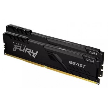 Комплект модулей памяти Kingston FURY Beast KF432C16BBK2/16 DDR4 16GB (Kit 2x8GB) 3200MHz