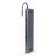 Конвертер Cablexpert USB Type-C 9-in-1 multi-port adapter (USB hub 3.0HDMIVGAPD   card reader   LAN   3.5 mm audio) space grey (A-CM-COMBO9-01)