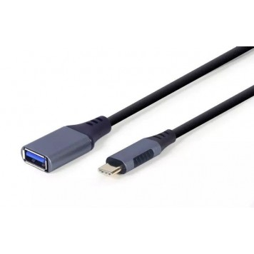 Конвертер USB-C на USB 3.0 (OTG AF) adapter space grey (A-USB3C-OTGAF-01)