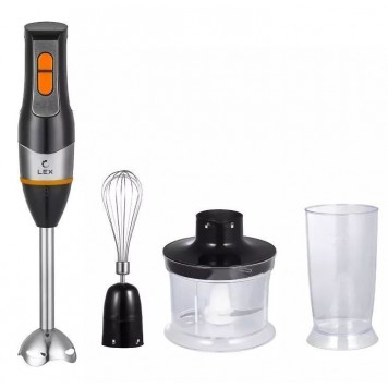 Блендер погружной LEX LX 10013-2 (черный)