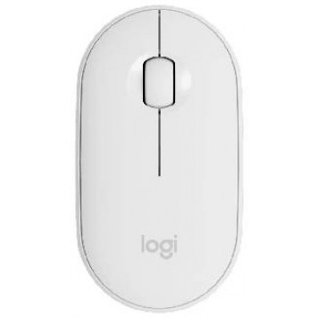 Беспроводная мышь Logitech Pebble M350, white