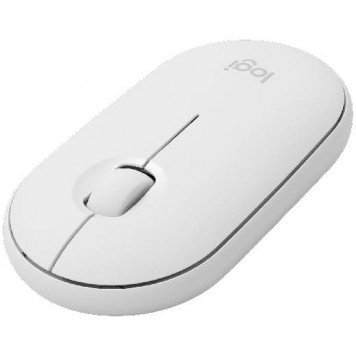 Беспроводная мышь Logitech Pebble M350, white-1