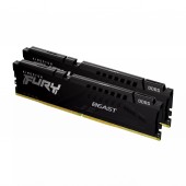 Модуль памяти Kingston Fury Beast Black EXPO DDR5 DIMM 32Gb KIT(2x16) 5600 MHz KF556C36BBEK2-32