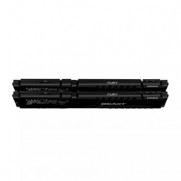 Модуль памяти Kingston Fury Beast Black EXPO DDR5 DIMM 32Gb KIT(2x16) 5600 MHz KF556C36BBEK2-32-1