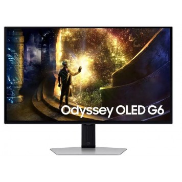 Монитор 27  Samsung Odyssey G6 OLED LS27DG612SIXCI 2560x1440/240Hz/003мс/250 кд/м²/DP 2xHDMI