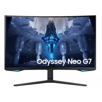 Монитор 32  Samsung Gaming Odyssey Neo G7 LS32BG752NIXCI VA Curved/ 3840x2160/165Hz/1ms/ 350 кд/м2/DP 2xHDMI