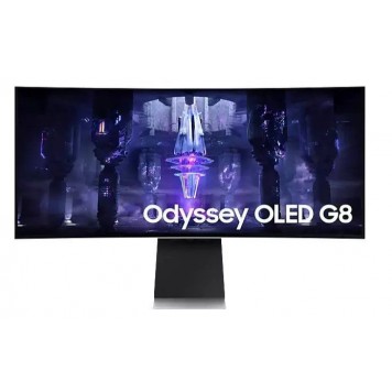 Монитор 34  SAMSUNG LS34BG850SIXCI OLED Curved 3440 x 1440 175GHz 01мс 250 кд/м2 HDMI