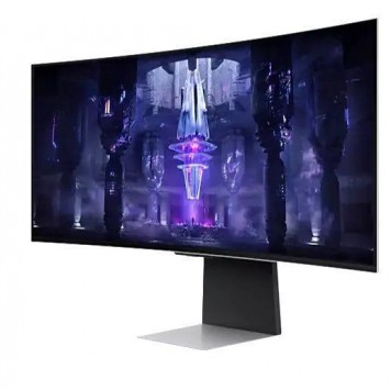 Монитор 34  SAMSUNG LS34BG850SIXCI OLED Curved 3440 x 1440 175GHz 01мс 250 кд/м2 HDMI-1