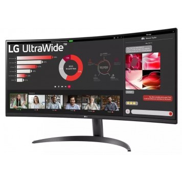 Монитор LG 34  UltraWide QHD 34WR50QK VA/3440x1440 300Кд/м²/5мс/100Hz/HDMI-DP-1