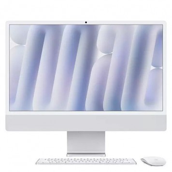 Моноблок Apple iMac 24  M4/16GB/256GB/Silver (MD3H4RU/A)