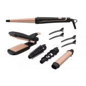 Мультистайлер Rowenta INFINITE LOOKS Black/Pink (CF4230F0) 5 насадок керамическое покрытие