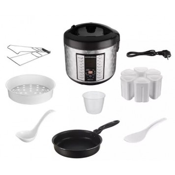 Мультиварка REDMOND RMK-M271 Black-Gray-8
