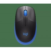 Мышь беспроводная полноразмерная Logitech M190 Blue(черный/синий) (910-005907)