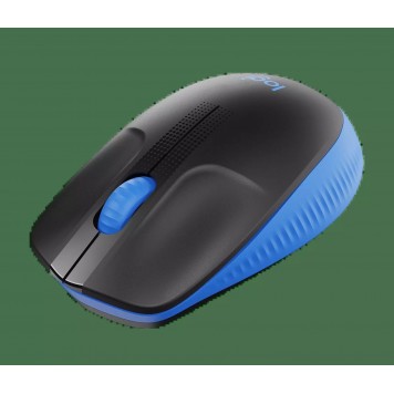 Мышь беспроводная полноразмерная Logitech M190 Blue(черный/синий) (910-005907)-2