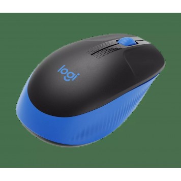 Мышь беспроводная полноразмерная Logitech M190 Blue(черный/синий) (910-005907)-3