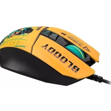 Мышь игровая A4tech Bloody W63Max Renegade Yellow Sunset-1