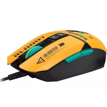 Мышь игровая A4tech Bloody W63Max Renegade Yellow Sunset-2