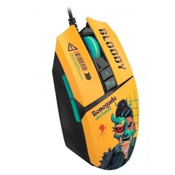 Мышь игровая A4tech Bloody W63Max Renegade Yellow Sunset-3