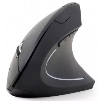 Мышка беспроводная Gembird эргономичная 6-button black MUSW-ERGO-01