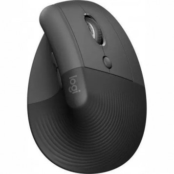 Мышь беспроводная вертикальная Logitech Lift Graphite (910-006473)