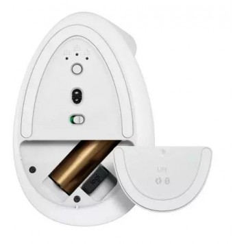 Мышь беспроводная вертикальная Logitech Lift Pale Grey (910-006475)-3