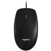 Мышка проводная LOGITECH M100 - Black (910-006652)