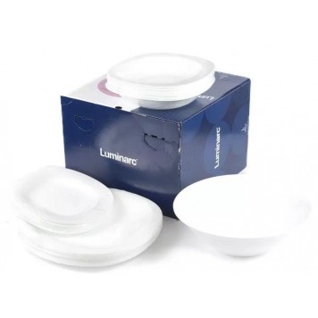 Столовый сервиз Luminarc Carine White 19 предметов (N2185)-1