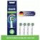 Насадки Oral-B Сross Action CleanMaximiser White для электрической зубной щетки 4 шт. для тщательного удаления налета