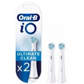 Насадки Oral-B iO Ultimate Clean White для электрической зубной щетки 2 шт. для тщательного удаления налета