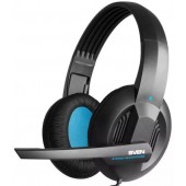 Наушники с микрофоном Sven AP-680MV черный/синий