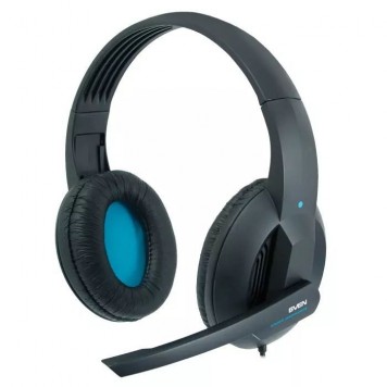Наушники с микрофоном Sven AP-680MV черный/синий-1