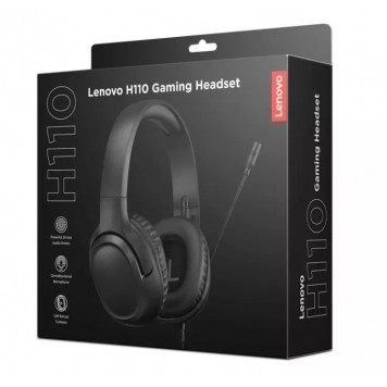 Наушники игровые Lenovo H110 Черный 35мм/18м (GXD1P46879)-6