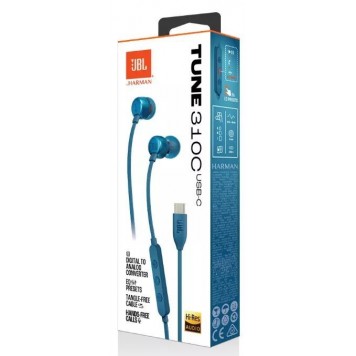 Наушники вставные JBL Tune 310C USB (JBLT310CBLU)-6