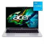 Ноутбук Acer Aspire Lite AL14-31P 14  FHD IPS 60Hz Intel® Core™ i3 N300/8Gb/SSD 512Gb/Intel® UHD Graphics /Silver/Dos(NX.KS9ER.001)