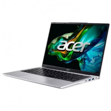 Ноутбук Acer Aspire Lite AL14-31P 14  FHD IPS 60Hz Intel® Core™ i3 N300/8Gb/SSD 512Gb/Intel® UHD Graphics /Silver/Dos(NX.KS9ER.001)-1
