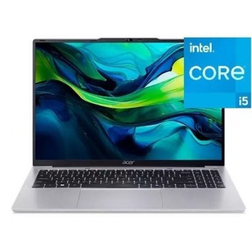Ноутбук Acer Aspire Lite AL14-52M-52P-50CK 16  WUXGA IPS 60Hz Intel® Core™ i5 1334U/16Gb/SSD 512Gb/Intel® Iris Xe /Silver/Dos(NX.J5SER.001)