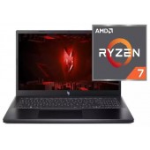 Ноутбук Acer Nitro V ANV15-41 15.6  FHD IPS 144Hz AMD Ryzen™ 7-7735HS/16Gb/SSD 512Gb/NVIDIA® GeForce RTX™ 3050-6GB/Black/Dos(NH.QSHER.002)