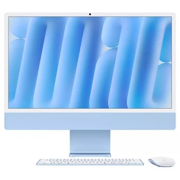Моноблок Apple iMac 24 23.5 (Apple M4 16GB Apple macOS Sequoia Blue) MWUF3RU/A