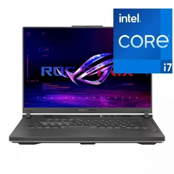 Ноутбук Asus ROG Strix G16 G614JU-N3441 16  FHD WUXGA 165Hz Intel Core™ i7-13650HX/16Gb/SSD 512Gb/NVIDIA GeForce RTX 4050-6Gb/Gray/Dos(90NR0CC1-M00YL)