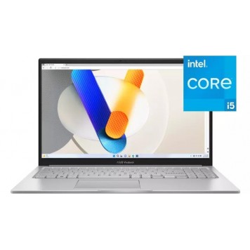 Ноутбук Asus Vivobook 15 X1504VA-BQ542 156  FHD IPS 60Hz Intel® Core™ i5 1335U/8Gb/SSD 1000Gb/Silver/Dos(90NB10J2-M00SB0)