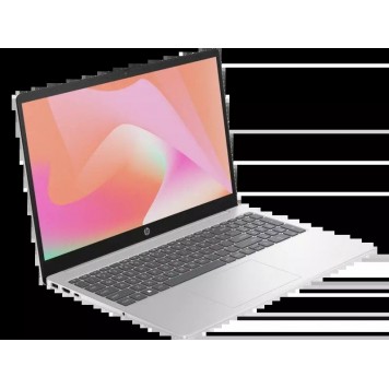 Ноутбук HP 15-fc0082ci 156  FHD IPS  AMD Ryzen™ 5 7520U/16Gb/SSD 512Gb/AMD Radeon™ Graphics /Natural Silver/Dos( B4NE8EA )-1
