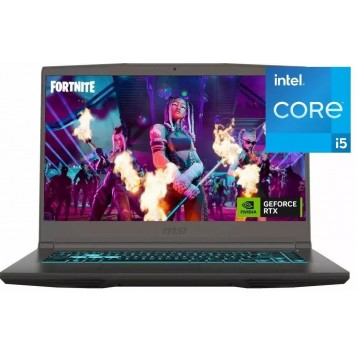 Ноутбук MSI Thin 15 B12UC-1821XKZ 156  FHD IPS 144Hz Intel® Core™ i5 12450H/16Gb/SSD 512Gb/NVIDIA® GeForce RTX™ 3050 4Gb/Black/Dos(9S7-16R831-1821)