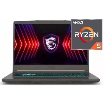 Ноутбук MSI Thin A15 B7VE-272XKZ 156  FHD IPS 144Hz AMD Ryzen 5 7535HS/16Gb/SSD 512Gb/NVIDIA® GeForce RTX™ 4050 6Gb/Black/Dos(9S7-16RK11-272)