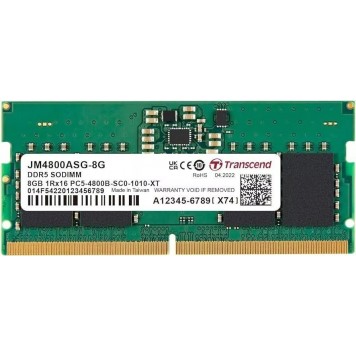 Память оперативная Transcend JM4800ASG-8G DDR5 Notebook