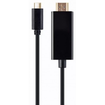 Переходник Cablexpert USB-C to HDMI-male adapter 4K 60Hz 2 m black A-CM-HDMIM-02