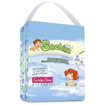 Подгузники Sachiko XL 18