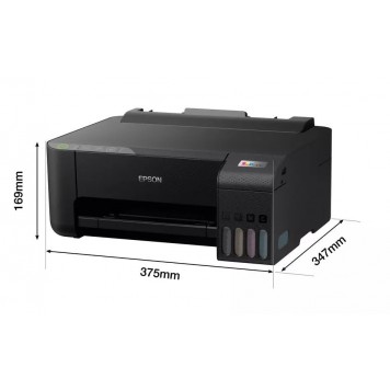 Принтер струйный цветной Epson L1250 C11CJ71404 А4 до 33стр/мин (драфт) USB 4 цвета СНПЧ-3