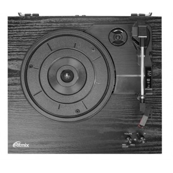 Проигрыватель виниловых пластинок Ritmix LP-380B Black wood-4