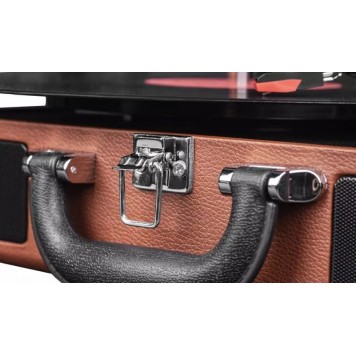 Проигрыватель виниловый Ritmix LP-160B коричневый-5